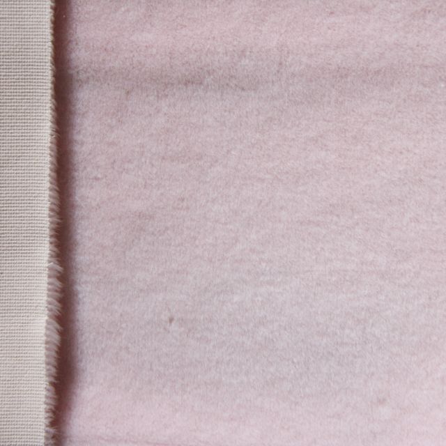 13mm Baby Pink Synthetic Fur Fabric