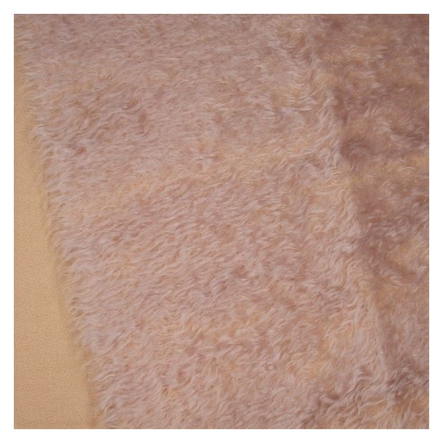 23mm Natural Laid Pretty Pink Mohair