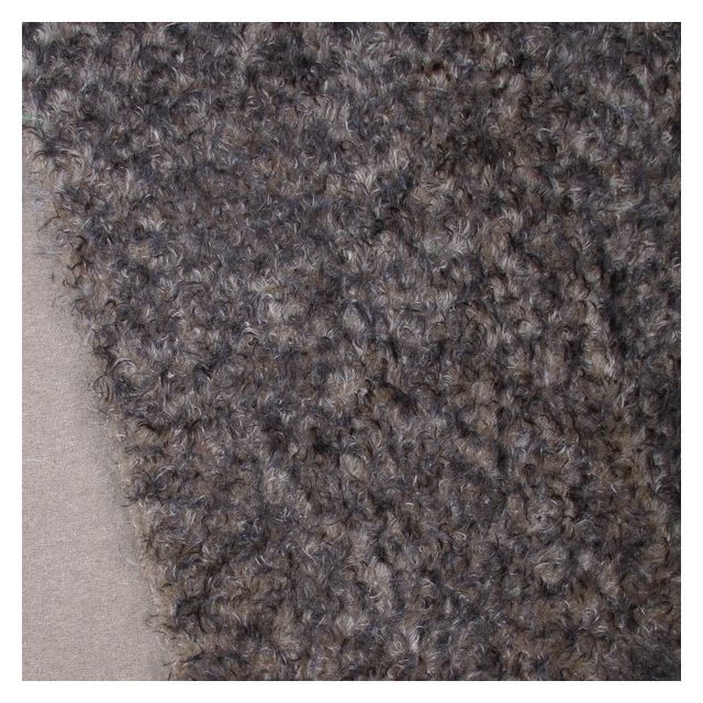 23mm Taupe with Black Tip Ratinee Mohair