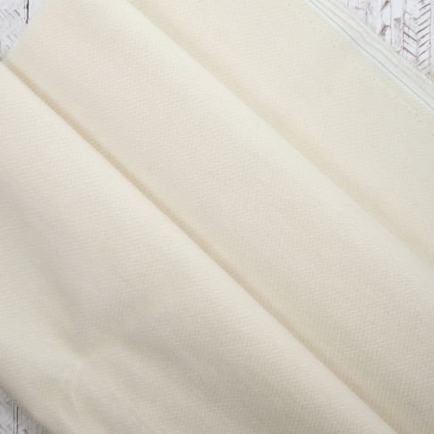 3mm Straight Ivory Mohair