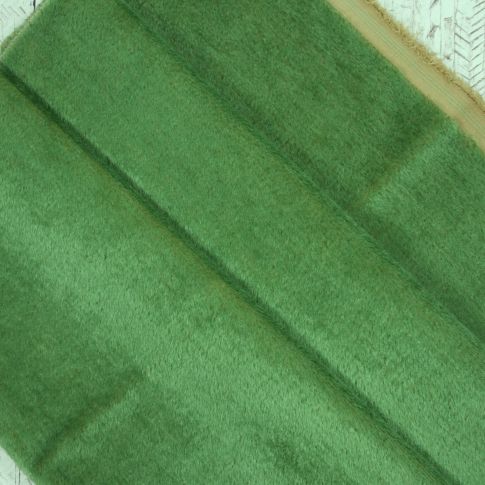 7mm Straight Green Clover Mohair