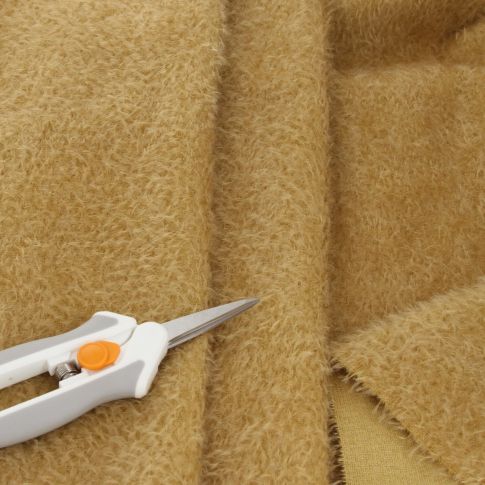 9mm Sparse Antique Gold Mohair