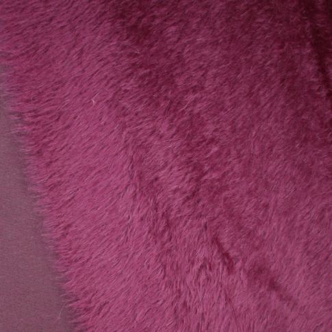 22mm Natural Laid Velvet Purple Mohair