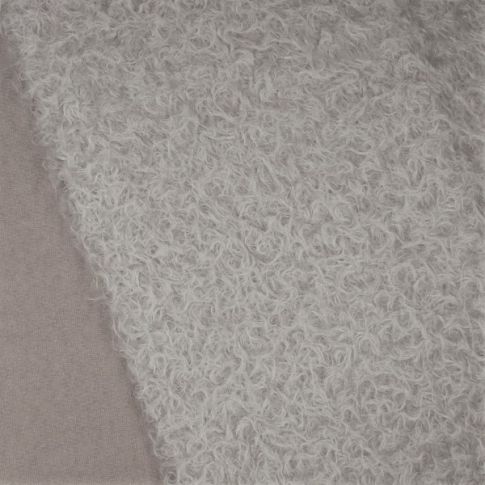 22mm Felted Pale French Grey Mohair - Not Schulte!