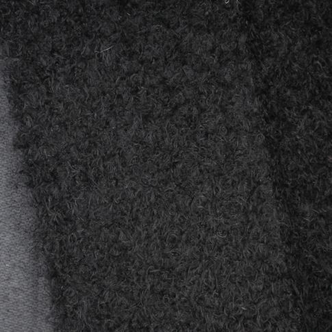 23mm Black Ratinee Mohair