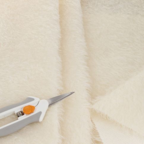 15mm Natural Laid Ivory Mohair