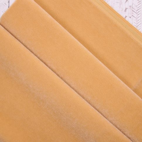 4mm Dense Straight Soft Butterscotch Mohair