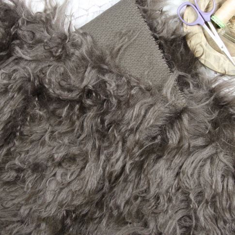 Very Long Swirled Granite Mohair