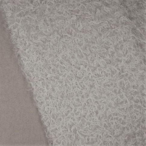 22mm Felted Pale French Grey Mohair - Not Schulte!