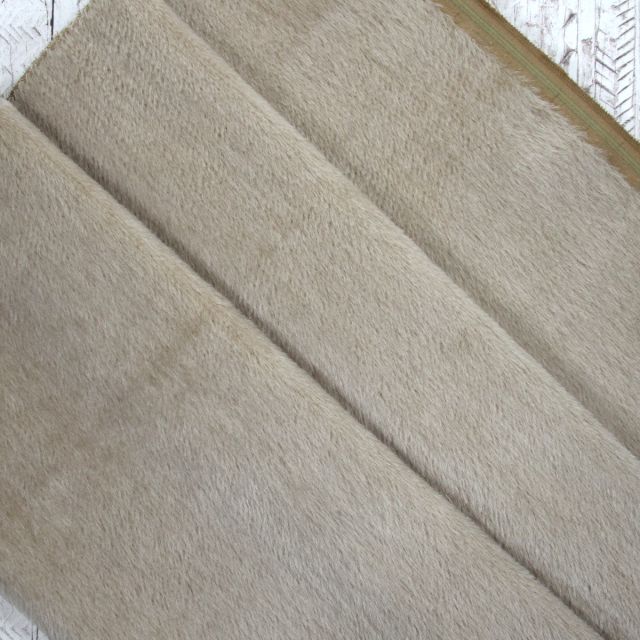 7mm Straight Fawn Mohair