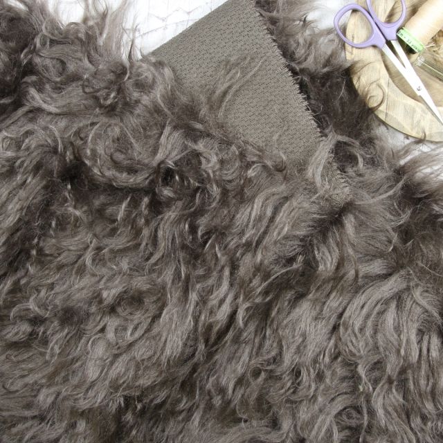 Very Long Swirled Granite Mohair