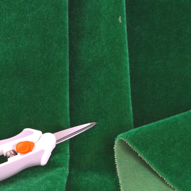 4mm Dense Straight Emerald Mohair