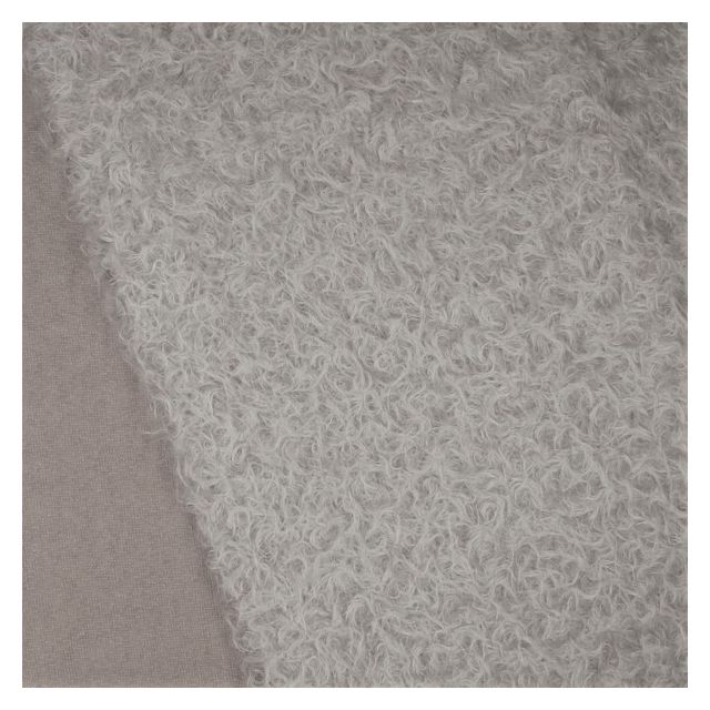 22mm Felted Pale French Grey Mohair - Not Schulte!